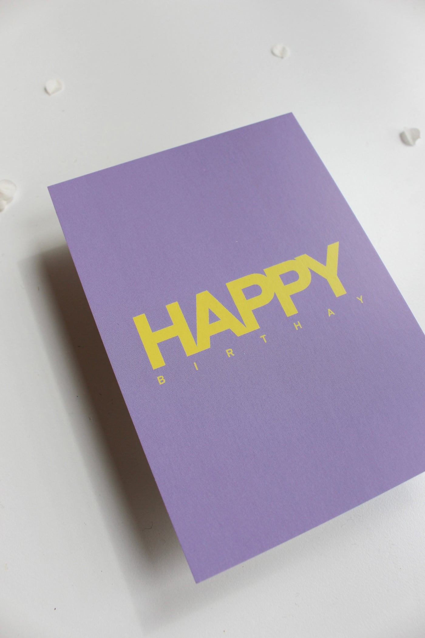 Postkarte "happy birthday"