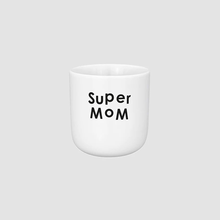 Porzellanbecher - Super MOM